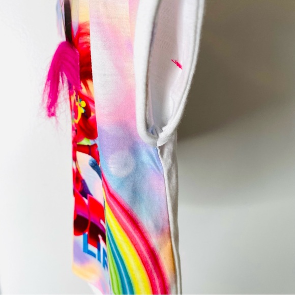 Trolls World Tour Pop Life 3D Graphic Tee NWT - Picture 4 of 5